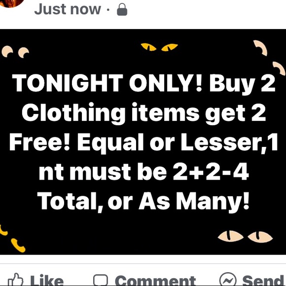 BOGO 2n only! But ANY 2get 2 Free Clothing!As Many - Picture 2 of 2